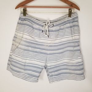 Islasola shorts 36 stripes stripped cotton